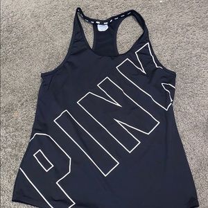 PINK Black Tank